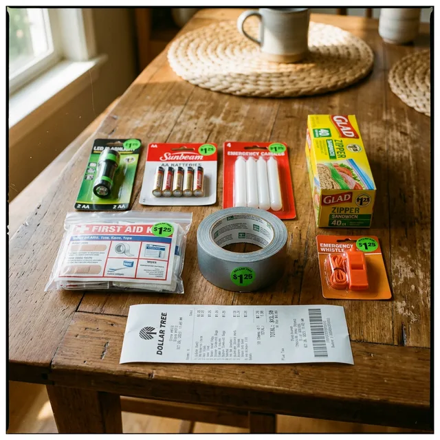 Dollar Tree Prepping: 15 Survival Items for $1.25 Each